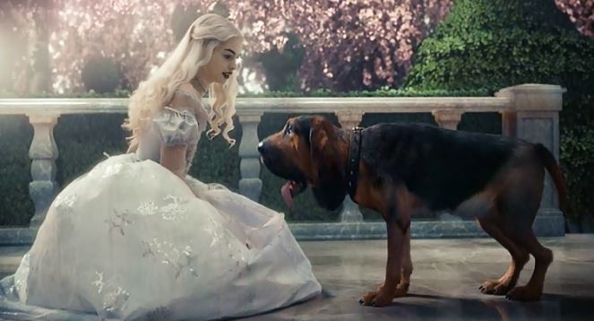 "Do you think that the audience will like the fact that this place is called Underland?" "Your Majesty, I feel that at this point in the movie, they're ready to accept anything!"