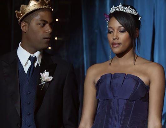 This gets me wondering...what exactly are the requirements to be a prom king/queen? You have to be the best looking one? The best dressed? Well, it's definitely not possessing the best morals!