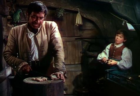 "You be a good apprentice, Jim, me lad...a good apprentice!"