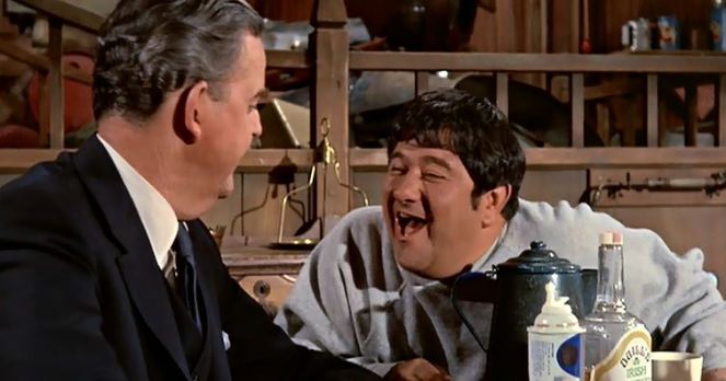 Well...at least he looks happy!