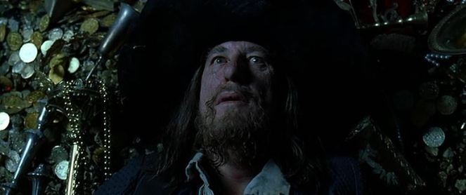 He looks somewhat happy to die.