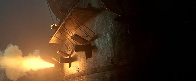 pirates of the caribbean ship attack