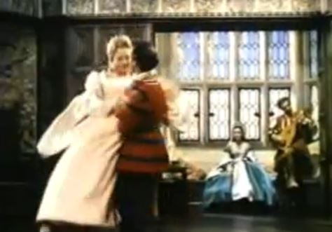 And by dancing, I mean having Charles Brandon cop a "waist hold".