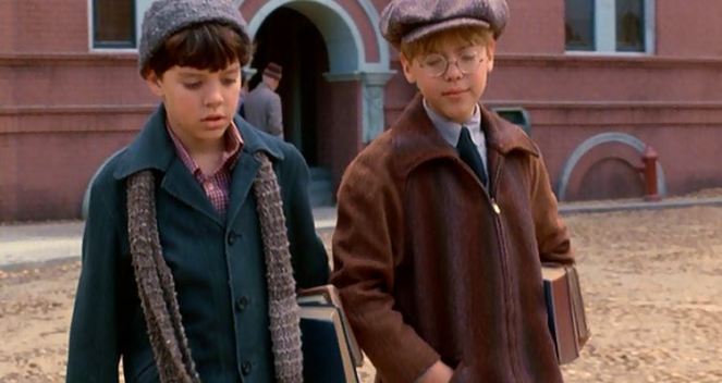 One of them has glasses. Guess which one is the obedient one?