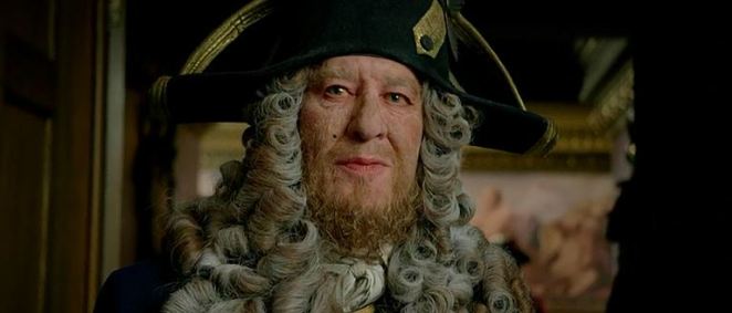 Is anyone else creeped out by Barbossa in this movie or is it just me?