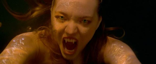 AHHH!!!!! I DON'T WANT TO MEET A MERMAID ANYMORE! Give me Ruth Wilson's angry face any day!