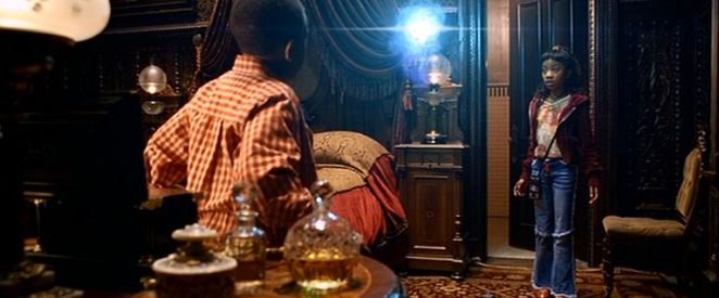 If I were in a haunted mansion and saw a blue orb, I wouldn't follow it for anything.