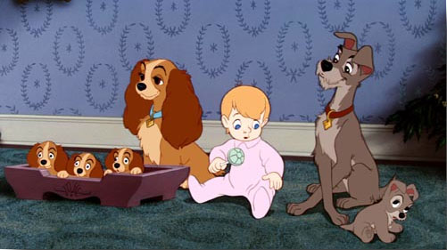 This is even weirder genetics than the Lady and the Tramp kids!