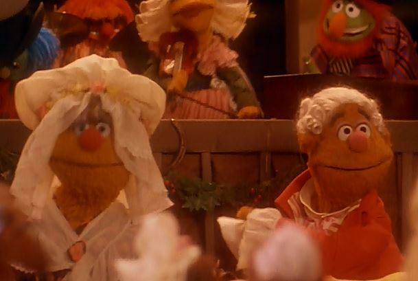 Maybe Fozzie Bear had it in his contract? Or maybe Fozzie's mother wouldn't allow her son to act anymore until and unless she would appear in the next film?