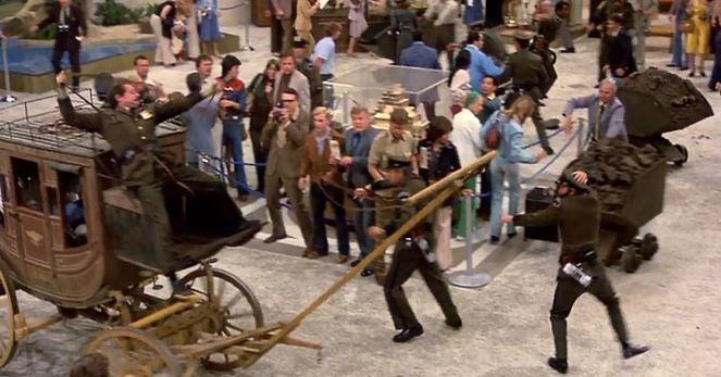 Who doesn't love a good chaotic scene in a place that shouldn't be chaotic?