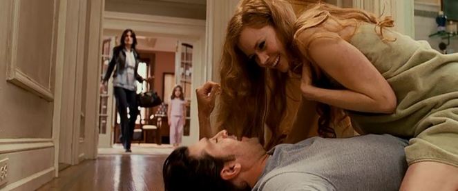 "And that, Giselle, is how you wrestle a wild hippo into submission."