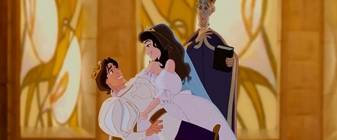 "Wow, Idina, you're gorgeous as an animated character!" "Thank you! I've always wanted to voice an animated character." "Disney's working on this project about the Snow Queen that I think you should check out." "Hmm...maybe I'll give it a shot. What's the worst that could happen?"