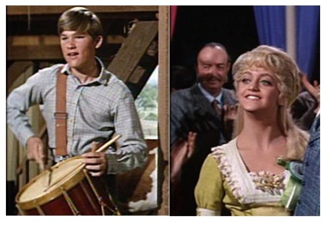 I don't know if it was love at first sight as their age differences were a bit more profound then. But, at least they can say a Disney film brought them together!