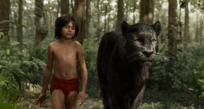 "You're quite dim, man-cub! Shere Khan really has nothing to worry about!"