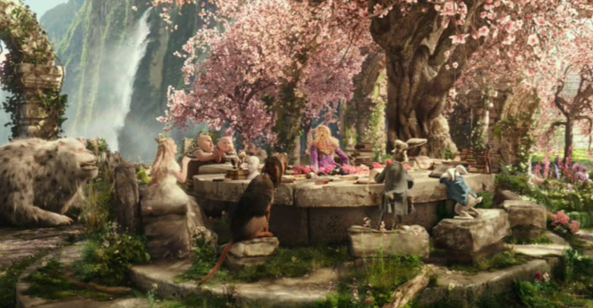 And by old friends, I mean basically everybody we met in the first film, but now subjugated to mere cameo parts!