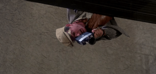 You could say he's got an interesting angle on this story!